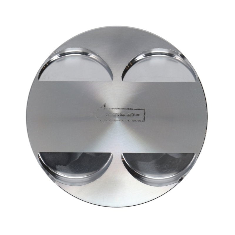 Manley Performance - Manley 16+ Nissan VR30DDTT 86mm Bore 10:1 CR - 3.5cc Dome Flat Top E/D Piston w/ Rings (SINGLE) - Demon Performance