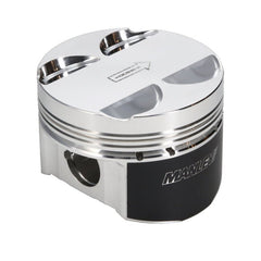 Manley Performance - Manley 16+ Nissan VR30DDTT 86mm Bore 10:1 CR - 3.5cc Dome Flat Top Piston w/ Rings (SINGLE) - Demon Performance