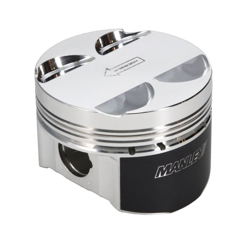 Manley Performance - Manley 16+ Nissan VR30DDTT 86mm Bore 10:1 CR - 3.5cc Dome Flat Top Piston w/ Rings (SINGLE) - Demon Performance