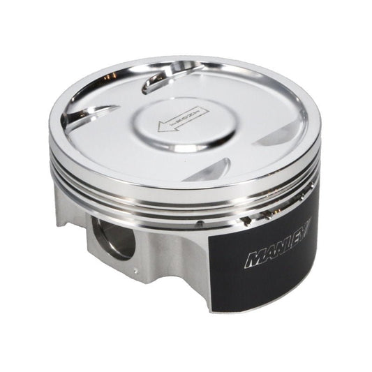 Manley Performance - Manley 2004+ Subaru WRX STi EJ257 99.50mm Bore 8.5:1 CR - 17cc Dish Extreme Duty Piston Set w/Rings - Demon Performance