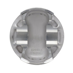 Manley Performance - Manley 2004+ Subaru WRX STi EJ257 99.50mm Bore 8.5:1 CR - 17cc Dish Extreme Duty Piston Set w/Rings - Demon Performance