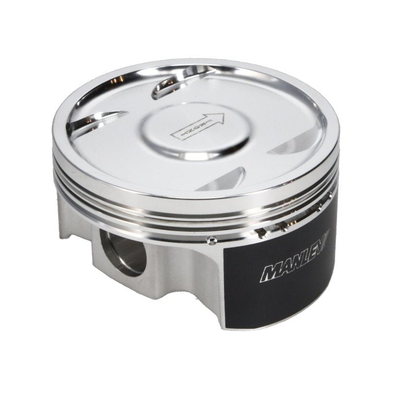 Manley Performance - Manley 2004+ Subaru WRX STi EJ257 99.50mm Bore 8.5:1 CR - 17cc Dish Extreme Duty Piston Set w/Rings - Demon Performance