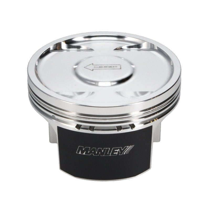 Manley Performance - Manley 2004+ Subaru WRX STi EJ257 99.50mm Bore 8.5:1 CR - 17cc Dish Extreme Duty Piston Set w/Rings - Demon Performance