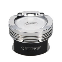 Manley Performance - Manley BMW N54B30 32cc Platinum Series Dish Extreme Duty Piston Set - 84.5mm Bore - Demon Performance