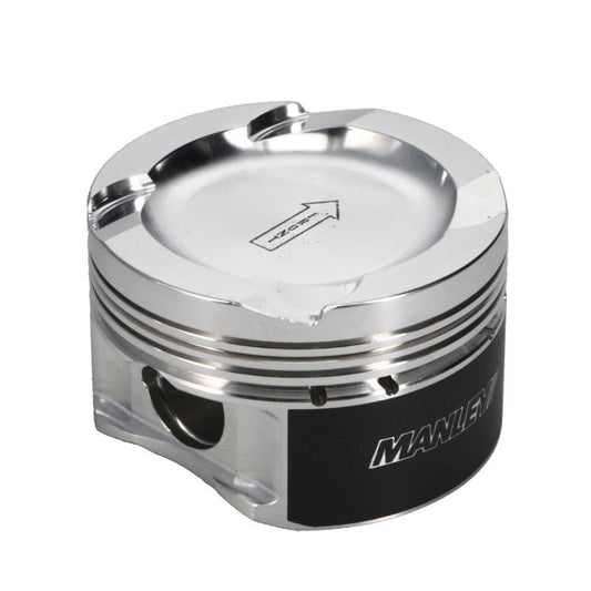 Manley Performance - Manley BMW N54B30 32cc Platinum Series Dish Piston Set - 84.5mm Bore - Demon Performance