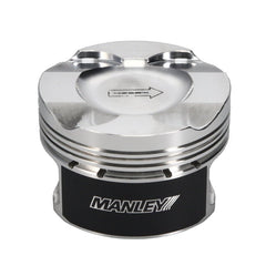 Manley Performance - Manley BMW N55/S55 37cc Platinum Series Dish Piston Set - 84.5mm Bore - Demon Performance