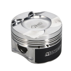 Manley Performance - Manley BMW N55/S55 37cc Platinum Series Dish Piston Set - 84.5mm Bore - Demon Performance