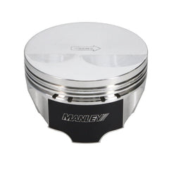 Manley Performance - Manley Chevrolet LS 4.065in Bore 1.304in CD 4CC Platinum Series Dish Piston - Set of 8 - Demon Performance