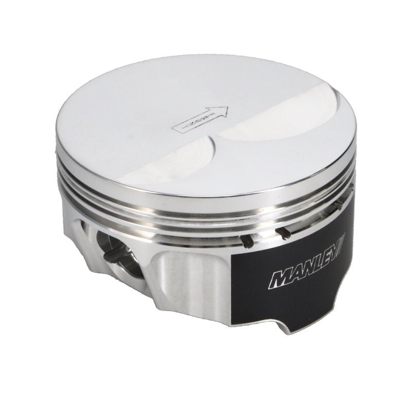 Manley Performance - Manley Chevrolet LS 4.065in Bore 1.304in CD 4CC Platinum Series Dish Piston - Set of 8 - Demon Performance