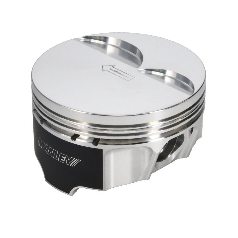 Manley Performance - Manley Chevrolet LS 4.065in Bore 1.304in CD 4CC Platinum Series Dish Piston - Set of 8 - Demon Performance
