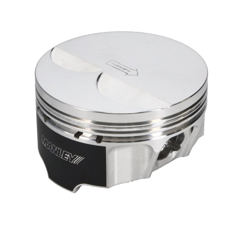 Manley Performance - Manley Chevrolet LS 4.065in Bore 1.304in CD 4CC Platinum Series Dish Piston - Set of 8 - Demon Performance
