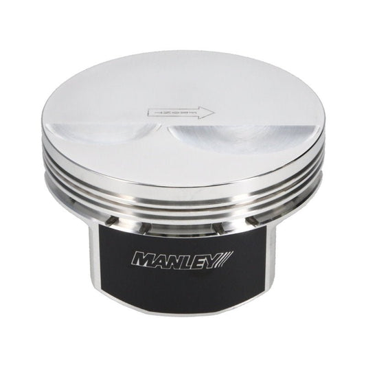 Manley Performance - Manley Chevrolet LS 4in Stroke 4.030in Flat Top Pistons - Demon Performance