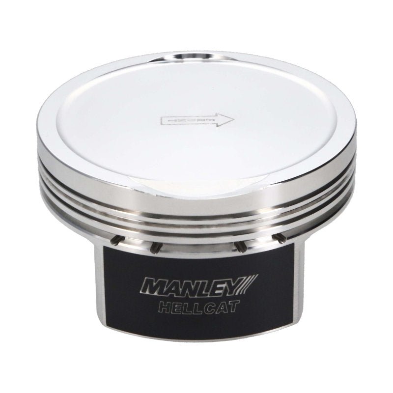 Manley Performance - Manley Chrysler 6.2L Hemi Platinum Pistons Stock Stroke 4.095in Bore - 6.5cc Dish 3.579in Stroke - Demon Performance