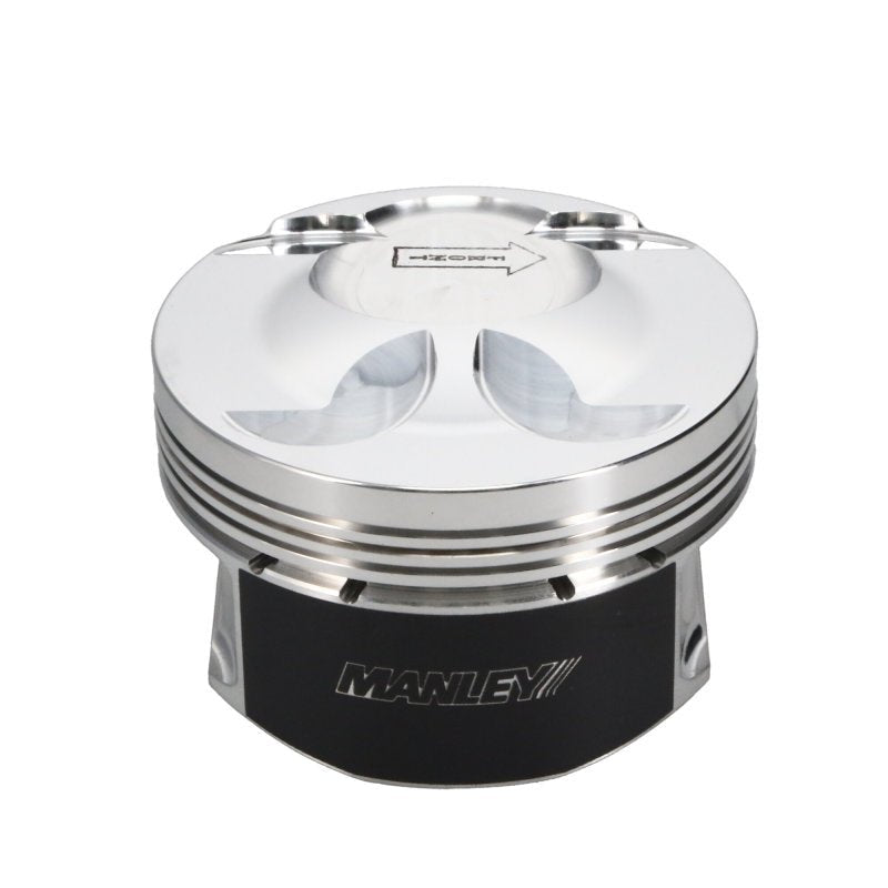 Manley Performance - Manley Ford 3.5L Ecoboost 3.642in Bore 1.239in Comp Height - 5.0cc Dish Piston Set - Demon Performance