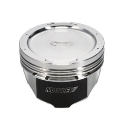 Manley Performance - Manley Ford 4.6L 3.700in Bore 3.543in Stroke - 14cc Dome Platinum Series Piston Set - Demon Performance