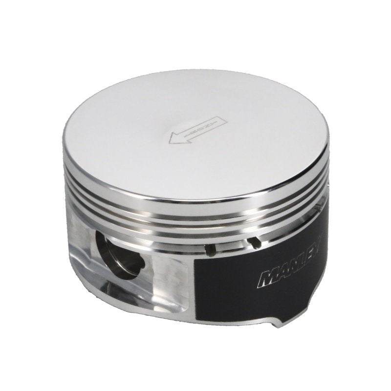 Manley Performance - Manley Ford 4.6L Platinum Pistons 3.700in Bore 1.220in CH 0.00cc Dish - Single - Demon Performance