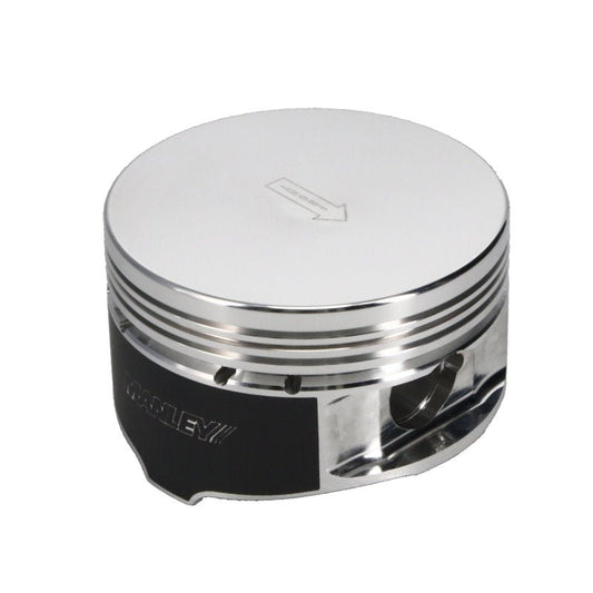 Manley Performance - Manley Ford 4.6L Platinum Pistons 3.700in Bore 1.220in CH 0.00cc Dish - Single - Demon Performance