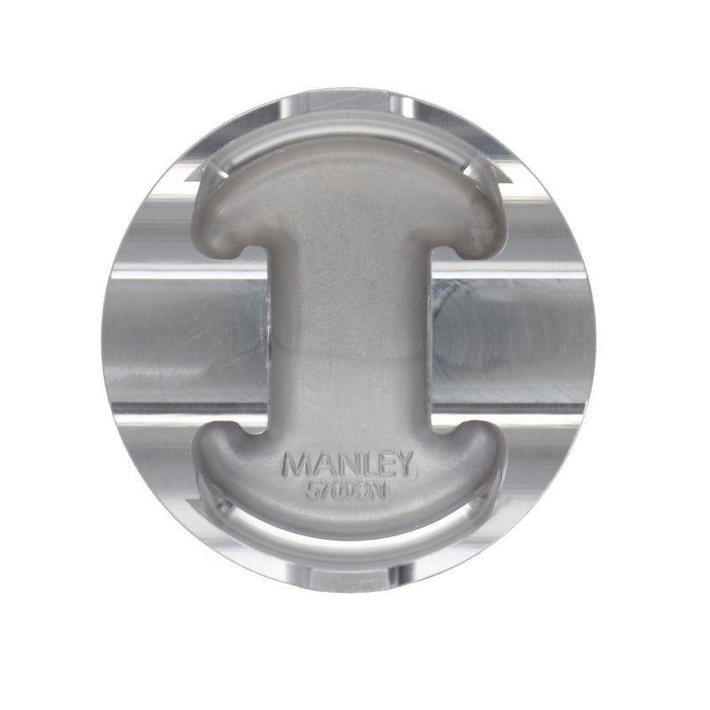 Manley Performance - Manley Ford 4.6L Platinum Pistons 3.700in Bore 1.220in CH 0.00cc Dish - Single - Demon Performance