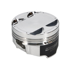 Manley Performance - Manley Mitsubishi 4B11 86.5mm Bore 10.0:1 CR - 3.5cc Dish Turbo Tuff Piston Set w/ Rings - Demon Performance