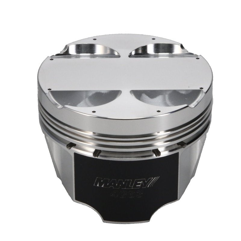 Manley Performance - Manley Mitsubishi Eclipse 85.5 mm Bore 88mm Stroke - 2.5cc Dome Flat Top Piston Set of 4 - Demon Performance