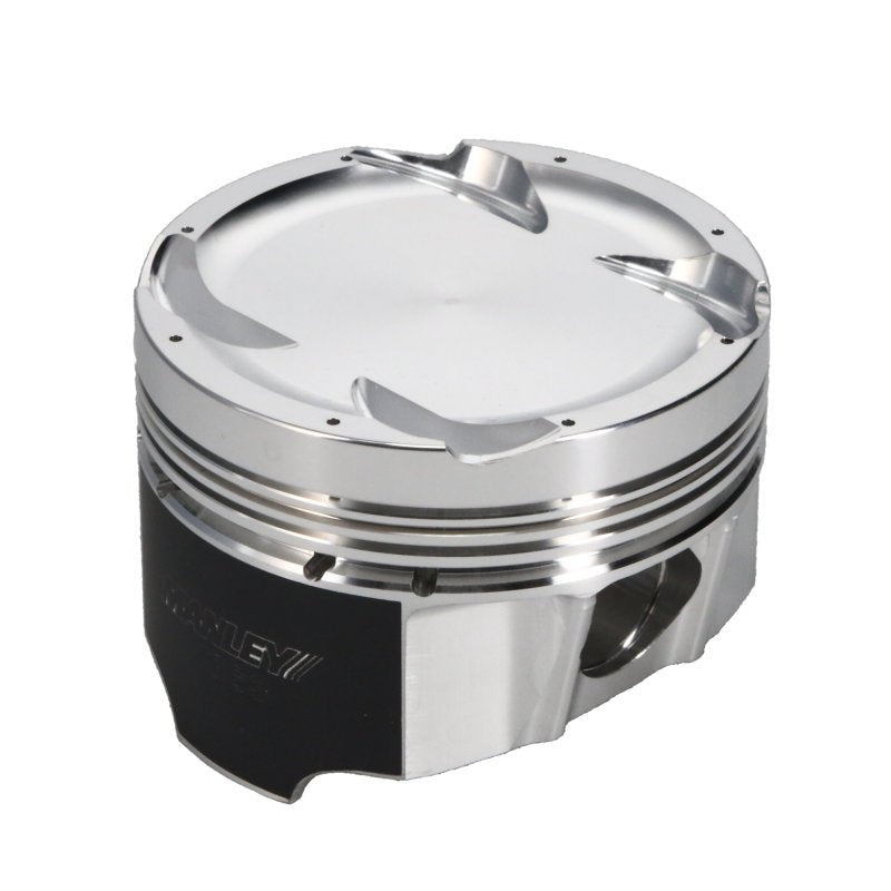 Manley Performance - Manley Mitsubishi Eclipse 85.5mm Bore 88mm Stroke 12cc DISH T/T Piston Set of 4 - Demon Performance