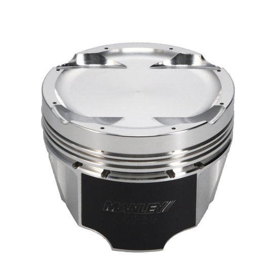 Manley Performance - Manley Mitsubishi Eclipse 85.5mm Bore 88mm Stroke 12cc DISH T/T Piston Set of 4 - Demon Performance