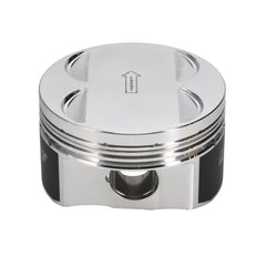 Manley Performance - Manley Nissan GTR VR38DETT 98mm Bore 88.4mm Stroke - 2cc Dish Turbo Tuff Piston Set w/ Rings - Demon Performance