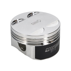 Manley Performance - Manley Nissan GTR VR38DETT 98mm Bore 88.4mm Stroke - 2cc Dish Turbo Tuff Piston Set w/ Rings - Demon Performance