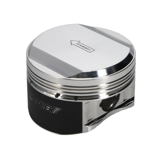 Manley Performance - Manley Nissan RB26DETT 86.5mm Bore 9.0 CR +17cc Dome Piston Set w/ Rings - Demon Performance