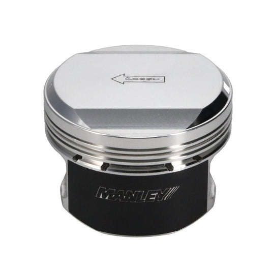 Manley Performance - Manley Nissan RB26DETT 86.5mm Bore 9.0 CR +17cc Dome Piston Set w/ Rings - Demon Performance
