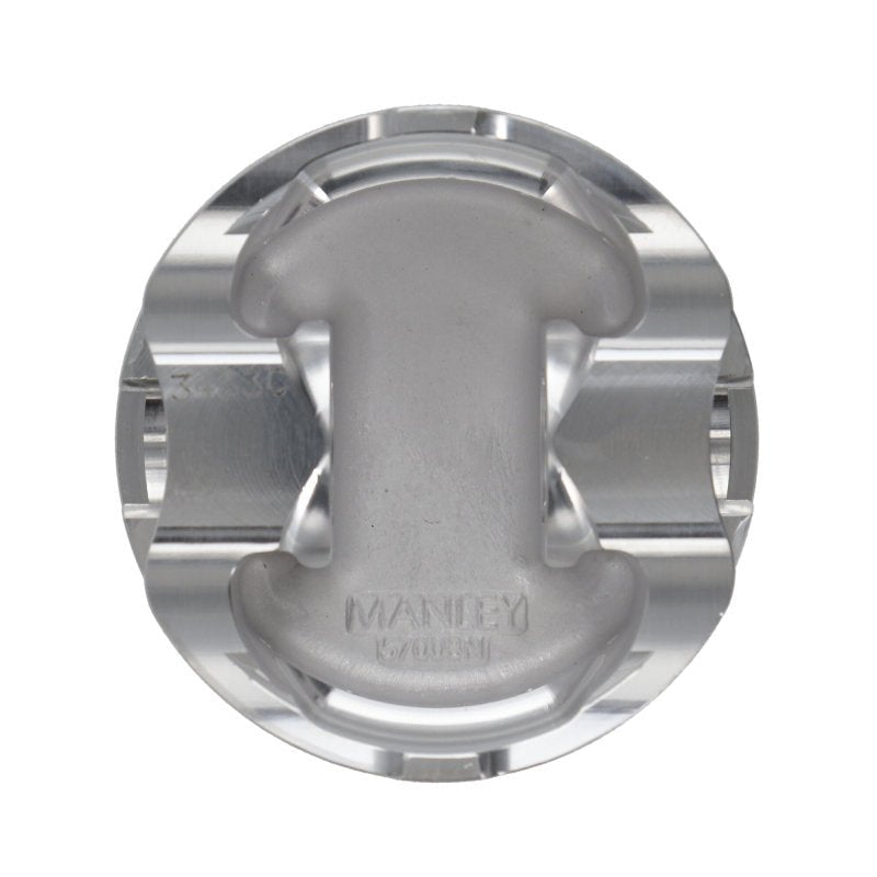 Manley Performance - Manley Nissan (SR20DE/DET) 86.25mm +.25mm Oversized Bore 8.5:1 Dish Piston Set with Ring - Demon Performance