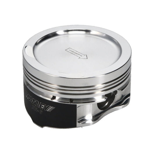 Manley Performance - Manley Nissan (SR20DE/DET) 86.5mm +.5mm Oversized Bore 8.5:1 Dish Piston Set with Ring - Demon Performance