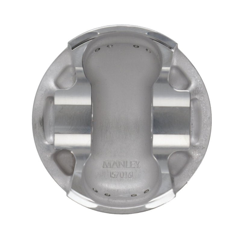 Manley Performance - Manley Subaru WRX EJ25 99.75mm - 17cc Dish 8.5:1 CR Turbo Tuff Extreme Duty Piston Set w/ Rings - Demon Performance