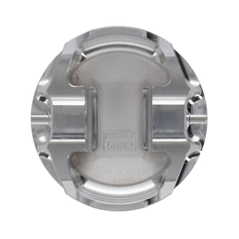 Manley Performance - Manley Toyota 2JZGTE 94mm Stroke 86.25m Bore - 6cc Dish 10:1 CR Turbo Tuff Piston Set w/ Rings - Demon Performance