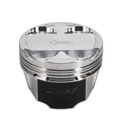 Manley Performance - Manley Toyota Supra Turbo (2JZGTE) 94mm Stroke 86.5mm Bore 10:1 CR - 6cc Dish Piston Set w/Rings (ED) - Demon Performance