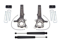 Maxtrac - MaxTrac 04 - 18 Nissan Titan 2WD 4in/2in MaxPro Spindle Lift Kit w/MaxTrac Shocks - Demon Performance