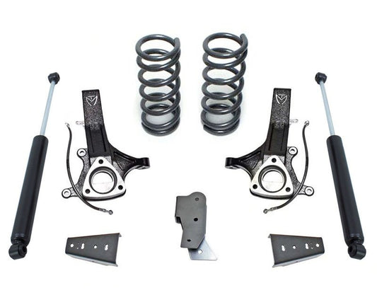 Maxtrac - MaxTrac 09 - 18 RAM 1500 2WD 4.5in/3in MaxPro Spindle Lift Kit w/MaxTrac Shocks - Demon Performance