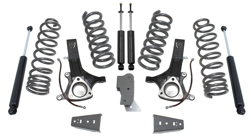 Maxtrac - MaxTrac 14 - 18 RAM 1500 2WD Eco Diesel 6.5in/4.5in MaxPro Lift Kit w/MaxTrac Shocks - Demon Performance