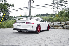 MBRP - MBRP 14 - 19 Porsche GT3/GT3RS 3in Center Muffler Bypass 4in Tips - Black Coated - Demon Performance