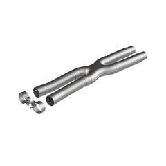 MBRP - MBRP 15 - 19 Ford Mustang GT 2.5in Resonator Delete X - Pipe - AL - Demon Performance