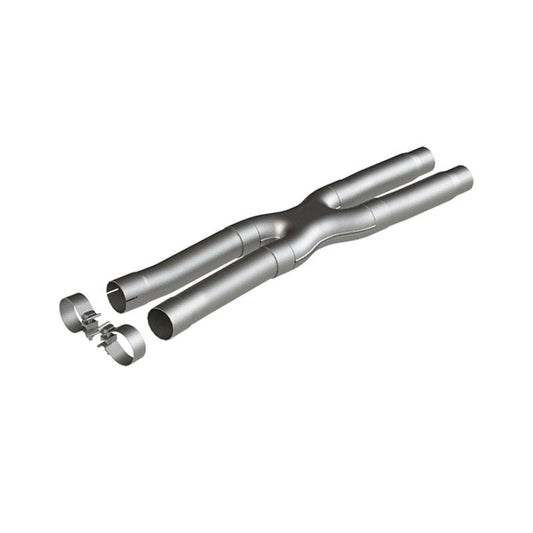 MBRP - MBRP 15 - 19 Ford Mustang GT 2.5in Resonator Delete X - Pipe - AL - Demon Performance