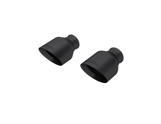 MBRP - MBRP 15 - 23 Dodge Charger 5.7L/6.2L/6.4L T304 3in ID / 5in OD Out / 8in Length Angle Cut Black Tip - Demon Performance