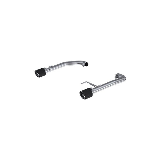 MBRP - MBRP 15 - 23 Ford Mustang 2.3L EcoBoost T304 2.5in Axle Back w/ Dual CF SS Tips - T304 (Race Version) - Demon Performance