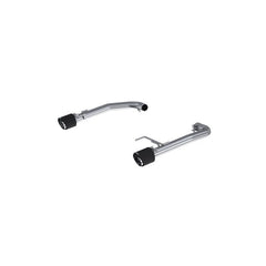 MBRP - MBRP 15 - 23 Ford Mustang 2.3L EcoBoost T304 2.5in Axle Back w/ Dual CF SS Tips - T304 (Race Version) - Demon Performance