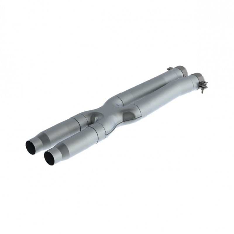 MBRP - MBRP 16 - 19 Ford Mustang GT350 3in Resonator Delete X - Pipe - T409 - Demon Performance