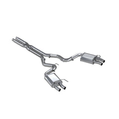 MBRP - MBRP 16 - 20 Ford GT350/GT350R Dual Quad Split Rear Outlet 3in Cat Back T304 Exhaust - Demon Performance