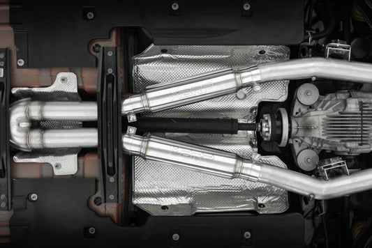 MBRP - MBRP 17 - 21 Charger 5.7L 3in Dual Rear Exit Aluminized Catback Exhaust - Demon Performance