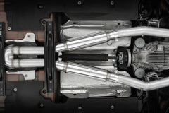 MBRP - MBRP 17 - 21 Charger 5.7L 3in Dual Rear Exit Aluminized Catback Exhaust - Demon Performance