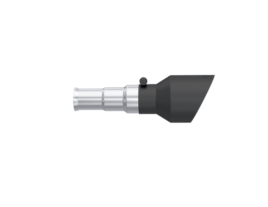 MBRP - MBRP 19 - 24 Ram 1500 5.7L Hemi 3in Inlet 5in OD Dual Wall Angle Cut T304 BLK Tips - Pairs - Demon Performance
