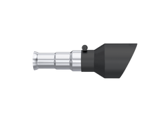 MBRP - MBRP 19 - 24 Ram 1500 Classic 5.7L Hemi 5in OD Dual Wall Angle Cut T304 BLK CB Exhaust Tips - Pair - Demon Performance
